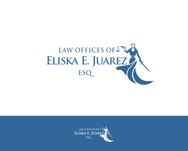 Logo Design entry 2816125 submitted by faaZ to the Logo Design for Law Offices of Eliska E. Juarez, ESQ. run by ELISKAATTORNEYS