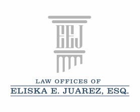 Logo Design Entry 2811460 submitted by JUNE 85 to the contest for Law Offices of Eliska E. Juarez, ESQ. run by ELISKAATTORNEYS