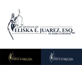 Logo Design entry 2816125 submitted by jangAbayz to the Logo Design for Law Offices of Eliska E. Juarez, ESQ. run by ELISKAATTORNEYS