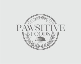 Logo Design entry 2813292 submitted by alpha-dash to the Logo Design for Pawsitive Foods run by pawsitivefoods