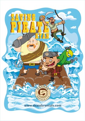 Graphic Design Entry 2818971 submitted by EggyYp to the contest for Saving Pirate Ryan run by seagypsyrentals@gmail.com