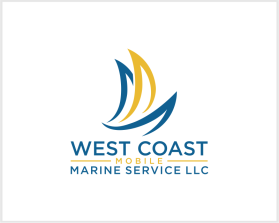 Logo Design entry 2814463 submitted by rzak to the Logo Design for West coast Mobile Marine Service LLC run by Julieb8760