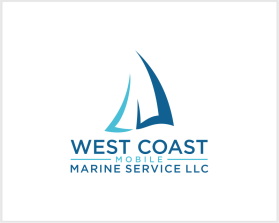 Logo Design entry 2814464 submitted by Hasbunallah to the Logo Design for West coast Mobile Marine Service LLC run by Julieb8760