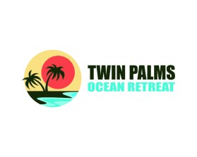 Logo Design Entry 2814910 submitted by aufa1 to the contest for Twin Palms Ocean Retreat run by BillG
