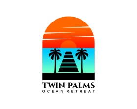 Logo Design Entry 2816695 submitted by Arif_Abnu to the contest for Twin Palms Ocean Retreat run by BillG