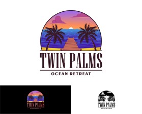 Logo Design Entry 2816174 submitted by jangAbayz to the contest for Twin Palms Ocean Retreat run by BillG