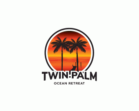 Logo Design Entry 2816171 submitted by ekowahyu to the contest for Twin Palms Ocean Retreat run by BillG