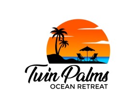 Logo Design Entry 2815849 submitted by Nyok29 to the contest for Twin Palms Ocean Retreat run by BillG
