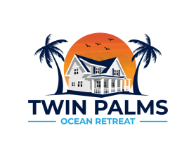 Logo Design Entry 2820876 submitted by Mozzarella to the contest for Twin Palms Ocean Retreat run by BillG