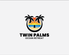 Logo Design Entry 2817444 submitted by Jheebsyn  to the contest for Twin Palms Ocean Retreat run by BillG