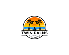 Logo Design entry 2814993 submitted by andsue to the Logo Design for Twin Palms Ocean Retreat run by BillG