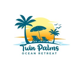 Logo Design Entry 2815281 submitted by Real to the contest for Twin Palms Ocean Retreat run by BillG