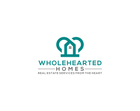 Logo Design Entry 2815503 submitted by SinggihArt to the contest for Wholehearted Homes Real Estate By Dar and Partners run by wholehearted