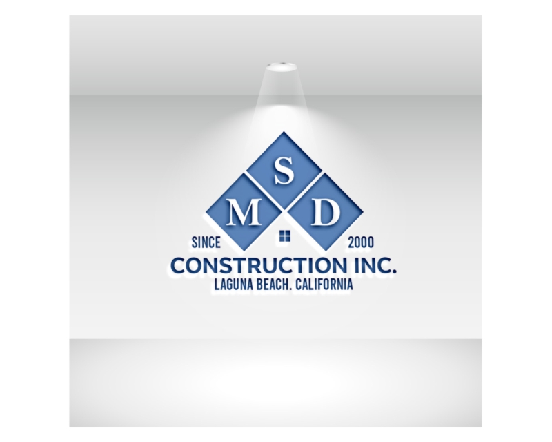 Logo Design entry 2817351 submitted by Nyok29 to the Logo Design for MSD CONSTRUCTION INC. run by Wantbest