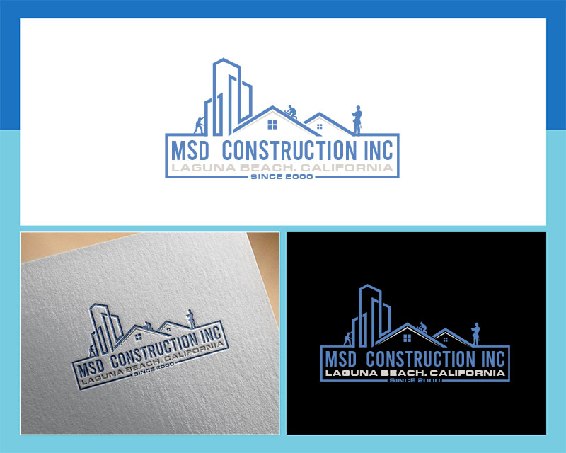 Logo Design entry 2817351 submitted by agusni to the Logo Design for MSD CONSTRUCTION INC. run by Wantbest