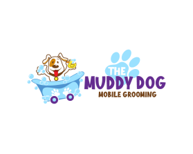 Logo Design Entry 2817355 submitted by Mozzarella to the contest for The Muddy Dog Mobile Grooming run by usndsd