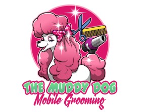 Logo Design entry 2817255 submitted by ekowahyu to the Logo Design for The Muddy Dog Mobile Grooming run by usndsd