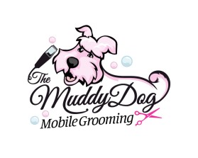 Logo Design Entry 2819228 submitted by D'creator to the contest for The Muddy Dog Mobile Grooming run by usndsd