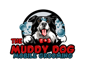 Logo Design entry 2817412 submitted by MelizardWorks to the Logo Design for The Muddy Dog Mobile Grooming run by usndsd