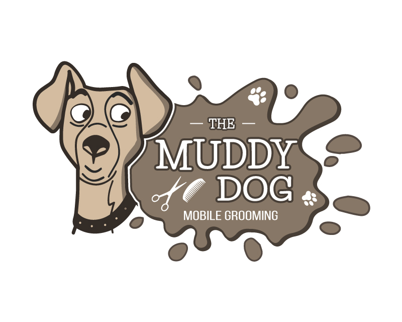 Logo Design entry 2817502 submitted by CourtneyJade to the Logo Design for The Muddy Dog Mobile Grooming run by usndsd