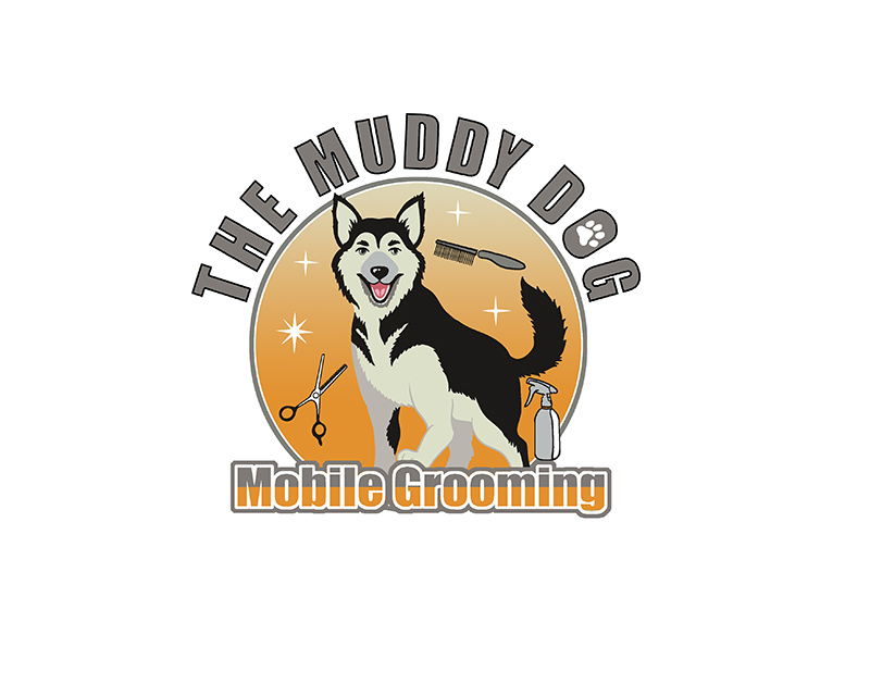 Logo Design entry 2818064 submitted by ukingsatriani to the Logo Design for The Muddy Dog Mobile Grooming run by usndsd