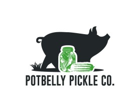 Logo Design entry 2817525 submitted by SabunMantan to the Logo Design for Potbelly Pickle Co. run by jenniferm