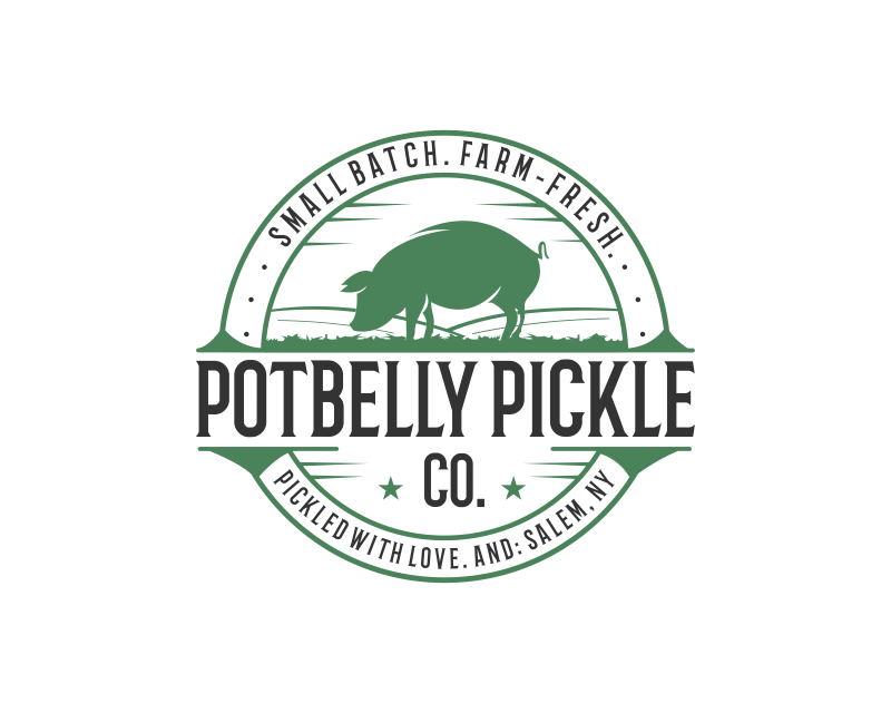 Logo Design entry 2817254 submitted by SabunMantan to the Logo Design for Potbelly Pickle Co. run by jenniferm