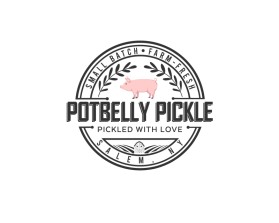 Logo Design entry 2817345 submitted by Phambura to the Logo Design for Potbelly Pickle Co. run by jenniferm