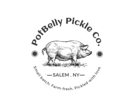 Logo Design entry 2817453 submitted by joegdesign to the Logo Design for Potbelly Pickle Co. run by jenniferm