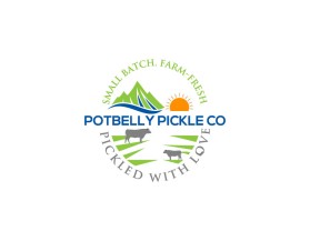 Logo Design Entry 2819503 submitted by design Art  to the contest for Potbelly Pickle Co. run by jenniferm