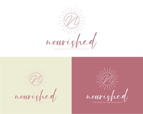 Logo Design entry 2817776 submitted by joegdesign to the Logo Design for Nourished Counseling and Wellness run by Snyd5166