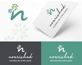 Logo Design entry 2821414 submitted by iStudio.360 to the Logo Design for Nourished Counseling and Wellness run by Snyd5166