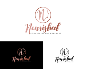 Logo Design entry 2817327 submitted by iStudio.360 to the Logo Design for Nourished Counseling and Wellness run by Snyd5166