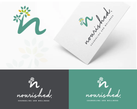 Logo Design entry 2820971 submitted by joegdesign to the Logo Design for Nourished Counseling and Wellness run by Snyd5166