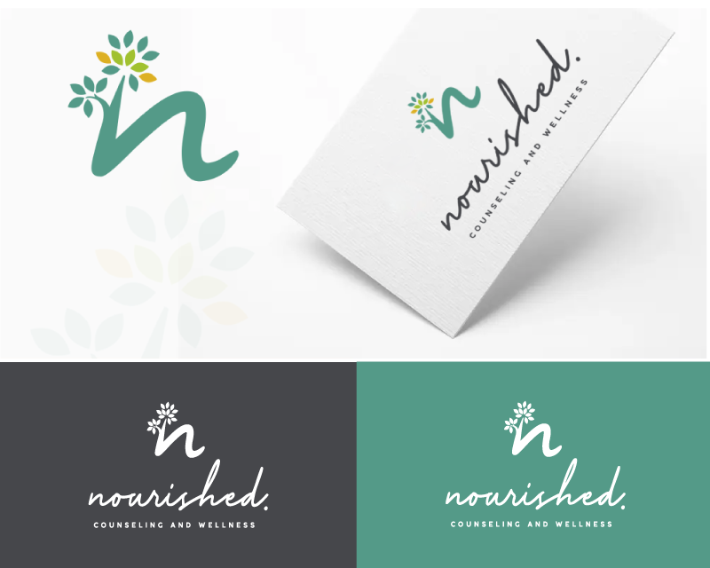 Logo Design entry 2820971 submitted by iStudio.360 to the Logo Design for Nourished Counseling and Wellness run by Snyd5166