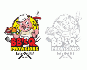 Logo Design entry 2822524 submitted by ekowahyu to the Logo Design for BB's Q and Provisions run by Bossuot