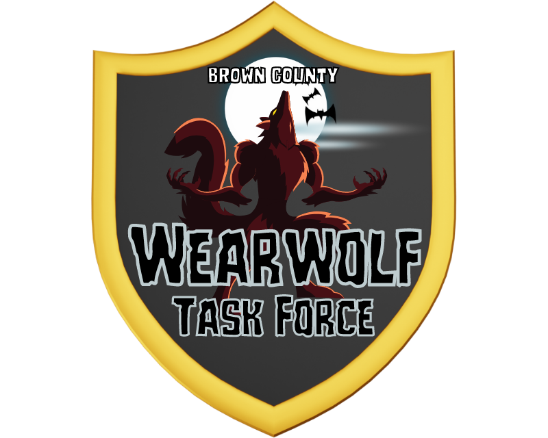 Logo Design entry 2817735 submitted by MelizardWorks to the Logo Design for Brown County Werewolf Task Force run by tombrennan82