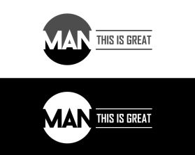 Logo Design Entry 2819376 submitted by paczgraphics to the contest for Man This Is Great run by igotitmadeus