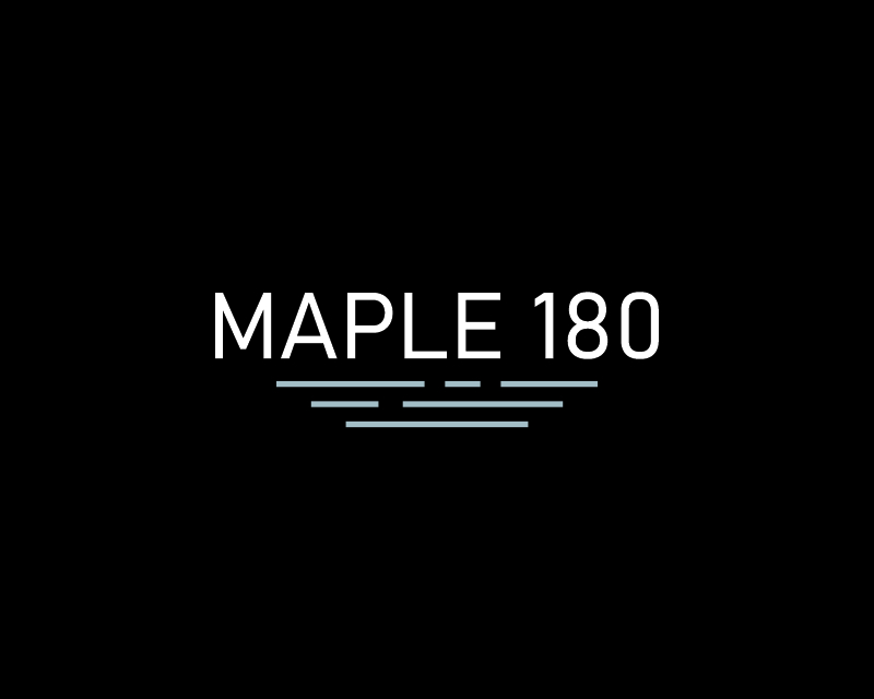 Logo Design entry 2819414 submitted by Tony_Brln to the Logo Design for Maple 180 run by lwiese
