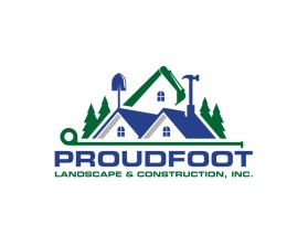 Logo Design entry 2821812 submitted by design Art  to the Logo Design for Proudfoot Landscape & Construction, Inc. run by klongoni