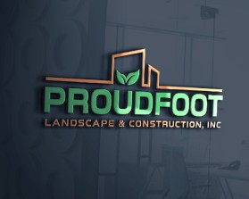 Logo Design entry 2821738 submitted by Tony_Brln to the Logo Design for Proudfoot Landscape & Construction, Inc. run by klongoni