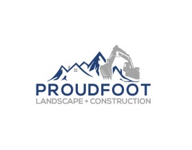 Logo Design entry 2831718 submitted by manrah to the Logo Design for Proudfoot Landscape & Construction, Inc. run by klongoni