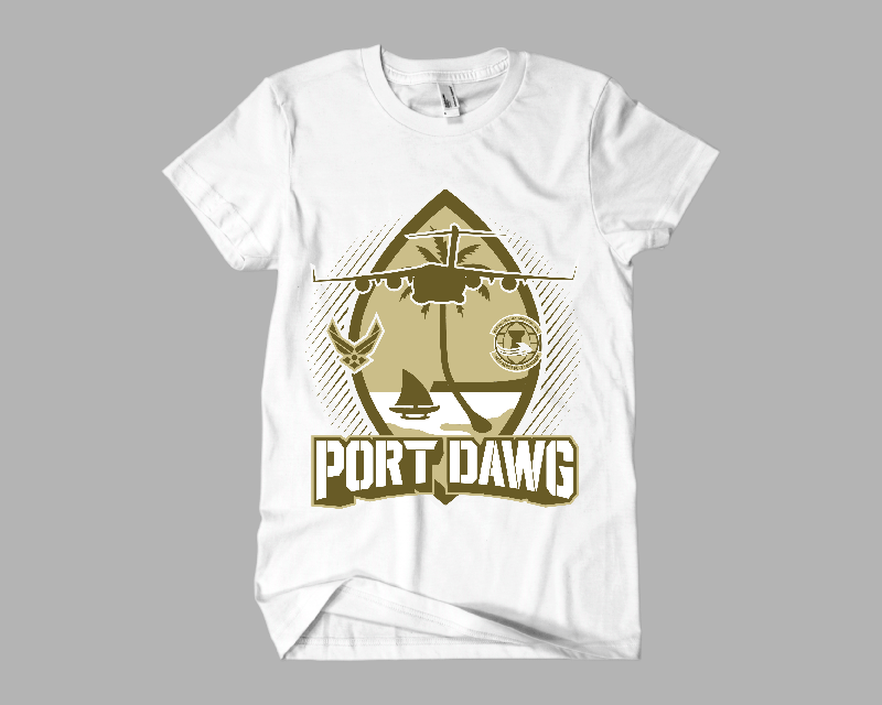 T-Shirt Design entry 2827433 submitted by Maulana85 to the T-Shirt Design for Port Dawg run by benguerrero
