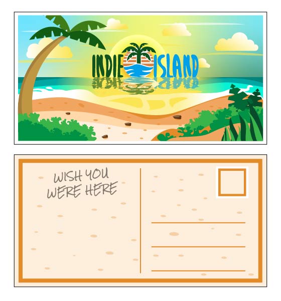 Graphic Design entry 2823356 submitted by EggyYp to the Graphic Design for Indie Island run by vbowen