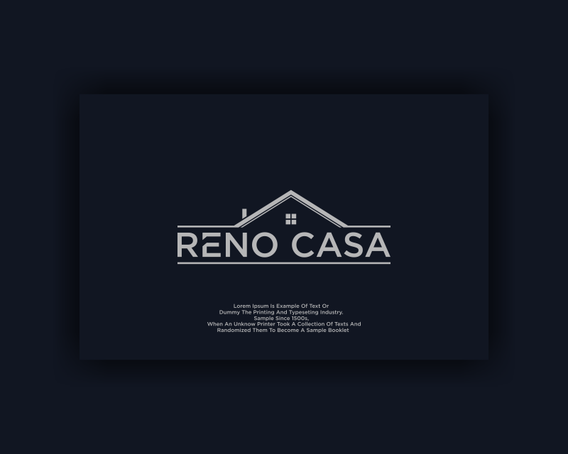 Logo Design entry 2830794 submitted by stArtDesigns to the Logo Design for Reno Casa run by theone96