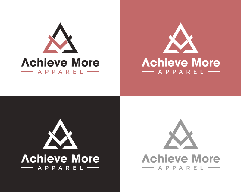 Logo Design entry 2822671 submitted by Diva to the Logo Design for Achieve More Apparel run by kfrisby