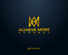 Logo Design Entry 2831976 submitted by fije to the contest for Achieve More Apparel run by kfrisby