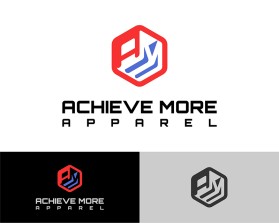 Logo Design Entry 2822503 submitted by jangAbayz to the contest for Achieve More Apparel run by kfrisby