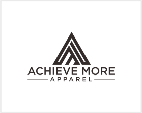 Logo Design Entry 2821667 submitted by Hasbunallah to the contest for Achieve More Apparel run by kfrisby