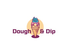 Logo Design Entry 2823733 submitted by Deki to the contest for Dough & Dip run by Rybred